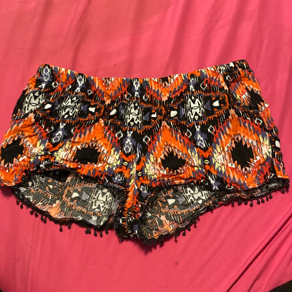 Funky colored shorts